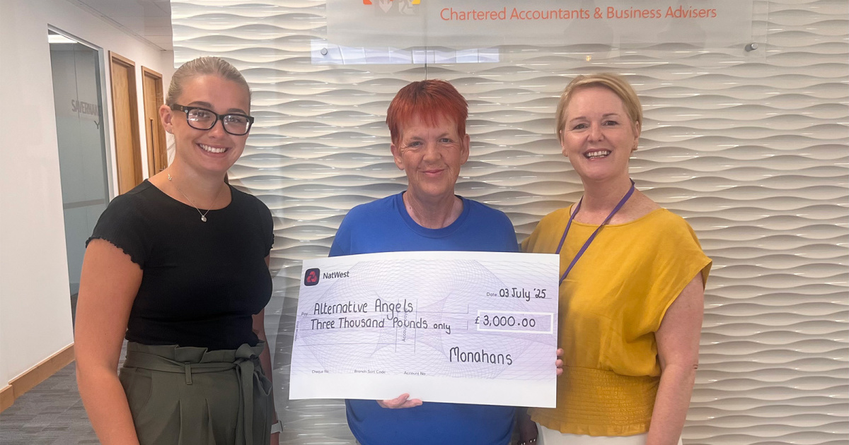 Our Swindon staff raised £3,000 for local homeless charity, Alternative Angels